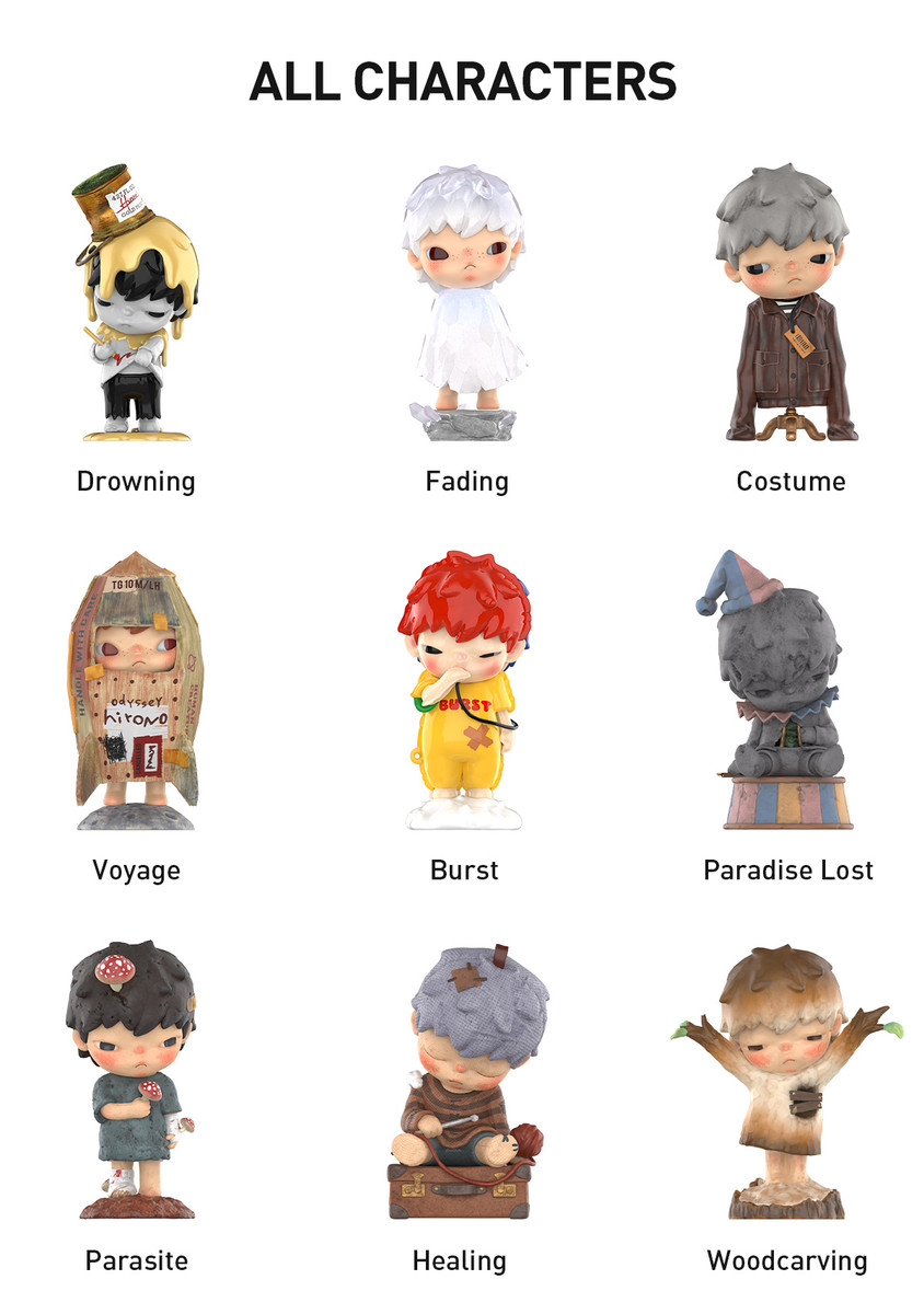 Hirono Reshape Series Blind Box - myplasticheart