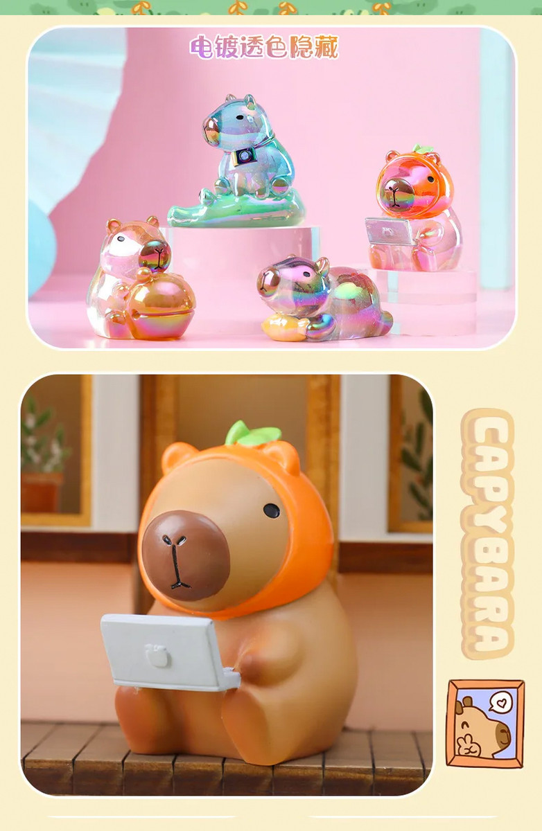 KAPIBARA Kapibara the Capybara Blind Box - myplasticheart