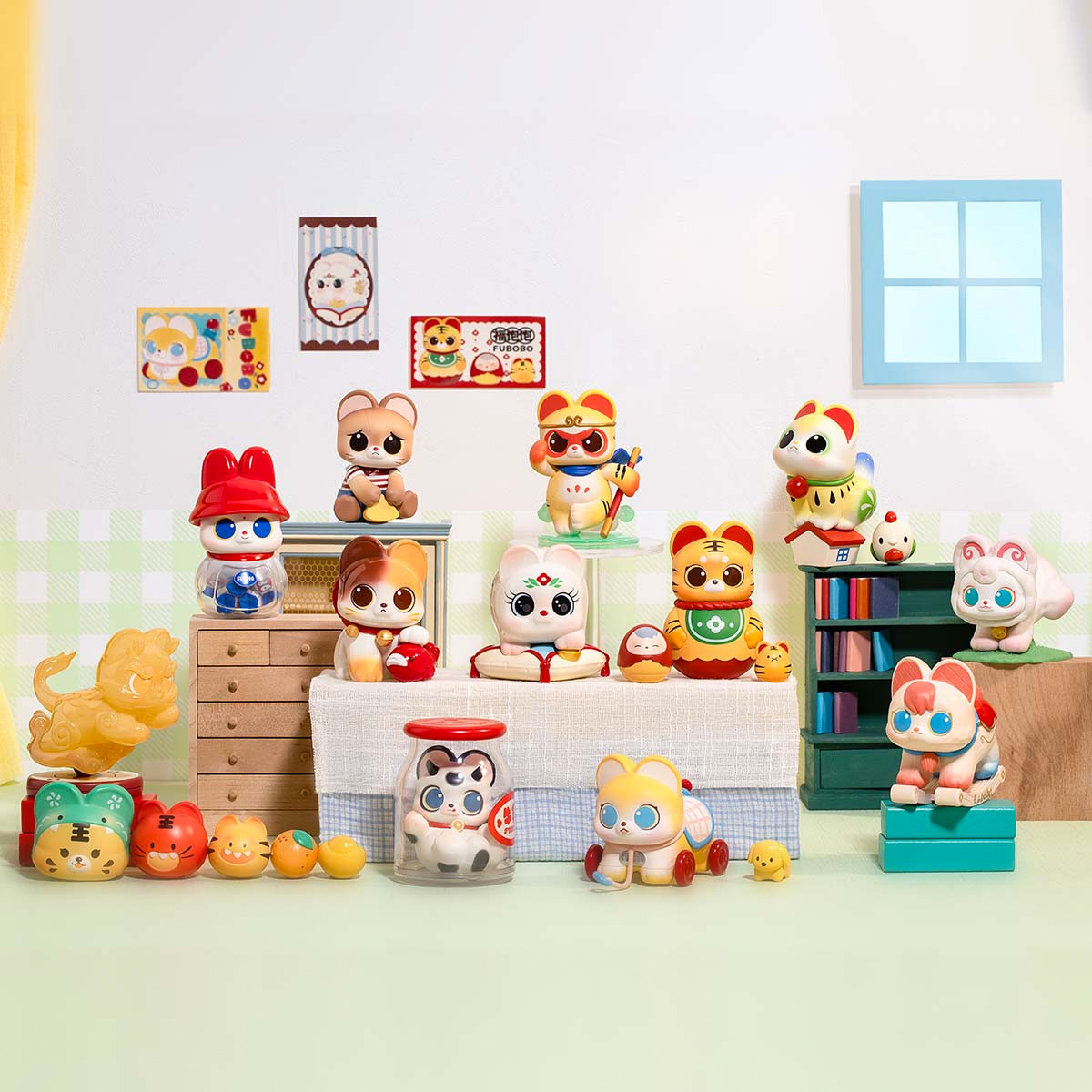 その他 POPMART FUBOBO TREASURES OF TIME Fubobo Treasure of Time Series Blind Box - myplasticheart