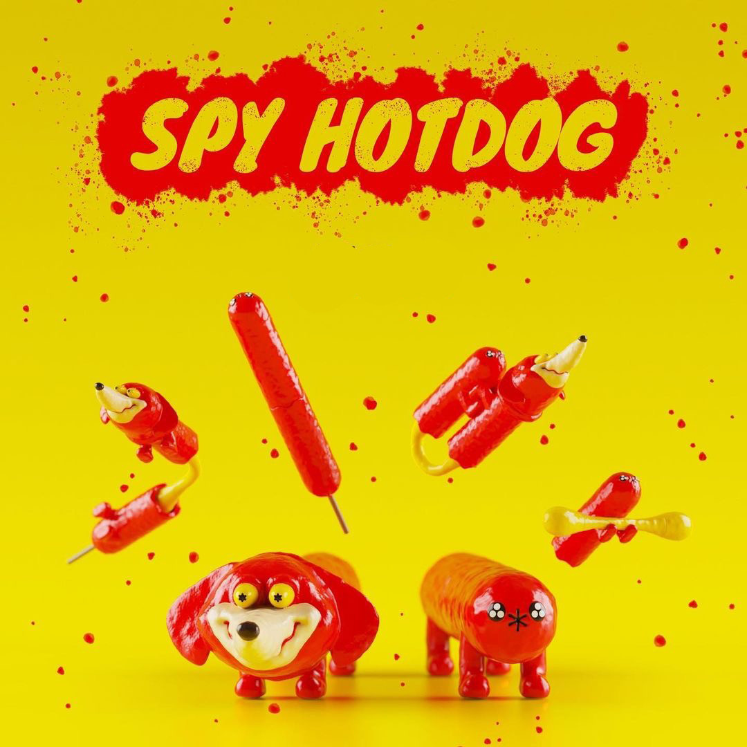 Spy Hotdog by Wusukumi - myplasticheart