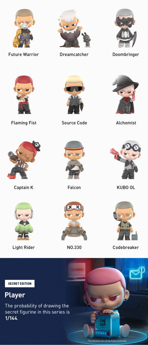 Kubo Select Your Character Series Blind Box - myplasticheart