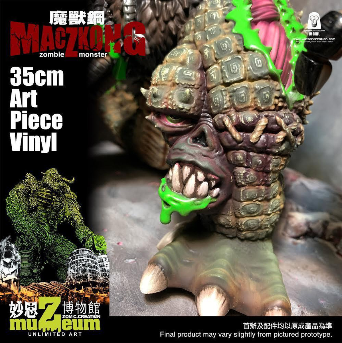 MacZKong Zombie Monster by Winson Ma PRE-ORDER SHIPS JULY 2024