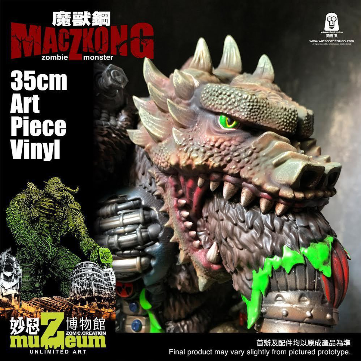 MacZKong Zombie Monster by Winson Ma PRE-ORDER SHIPS JULY 2024