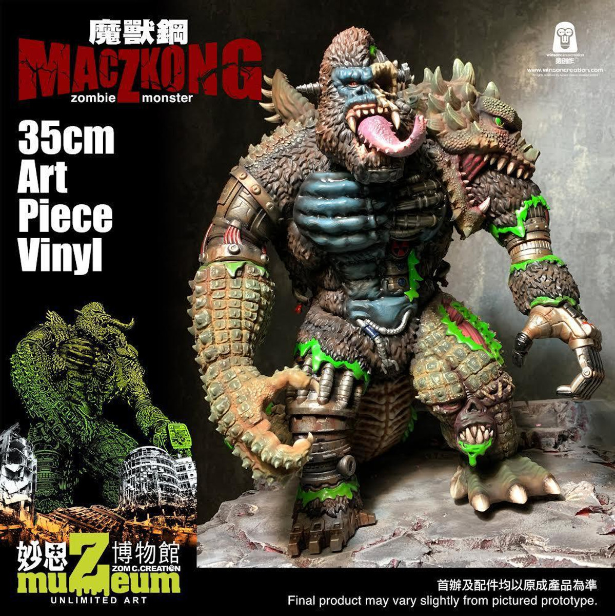 MacZKong Zombie Monster by Winson Ma PRE-ORDER SHIPS JULY 2024 