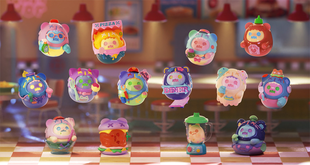 Shinwoo Ghost Diner Blind Box by Shin Woojung - myplasticheart