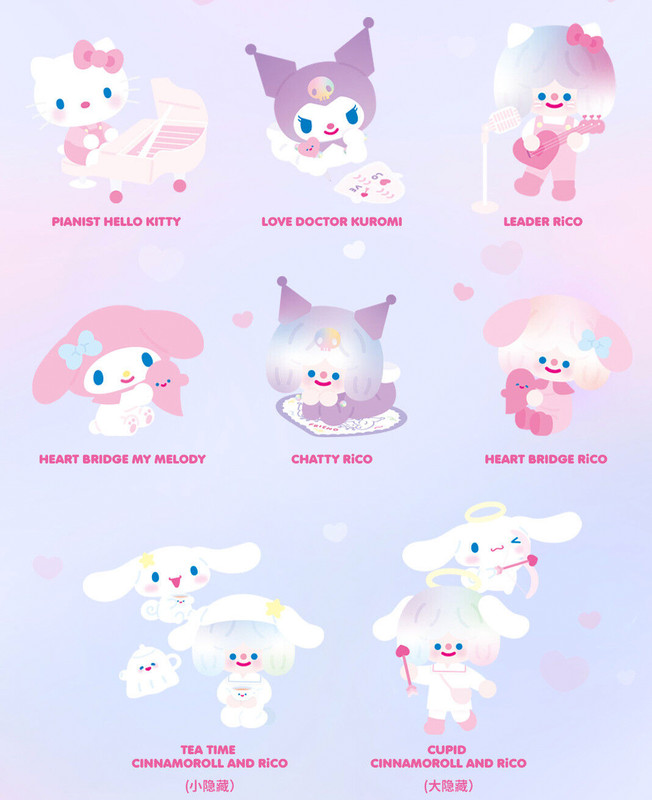 Sanrio X RiCO Happy Paradise Present Series Blind Box by RiCO