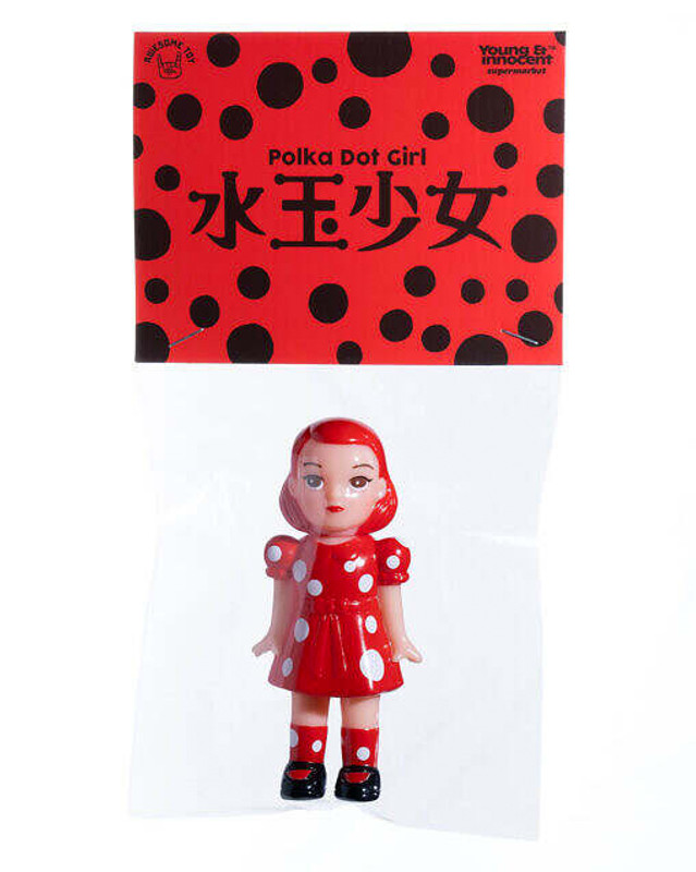 Mini Twins Polka Dot Girl Red