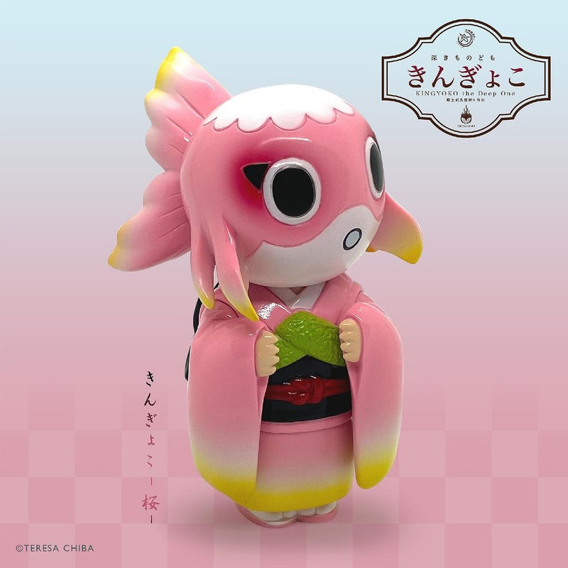 Kingyoko Sakura Pink by Teresa Chiba