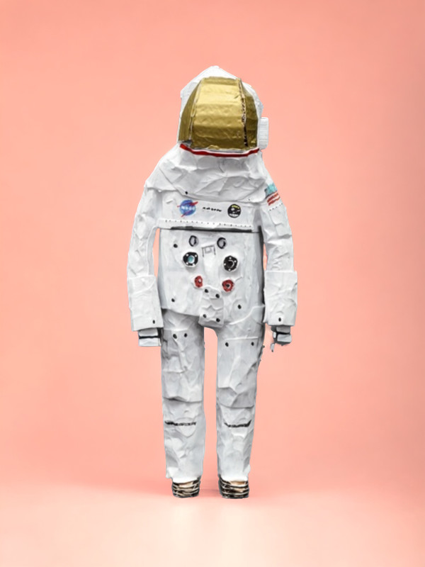 Moon Landing Astronaut by Barminski