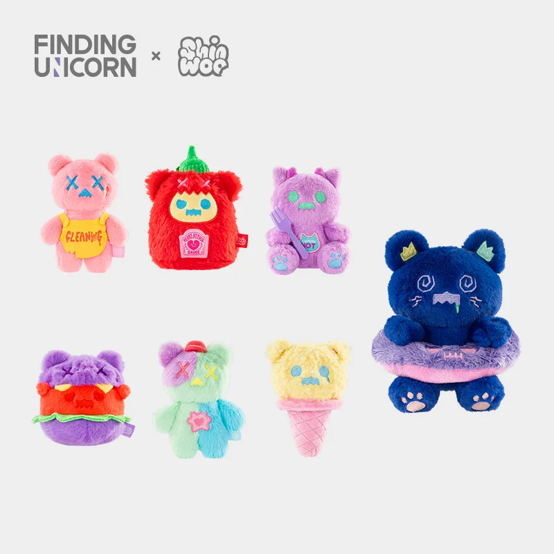 Shinwoo Ghost Diner Plush Blind Box by Shin Woojung - myplasticheart
