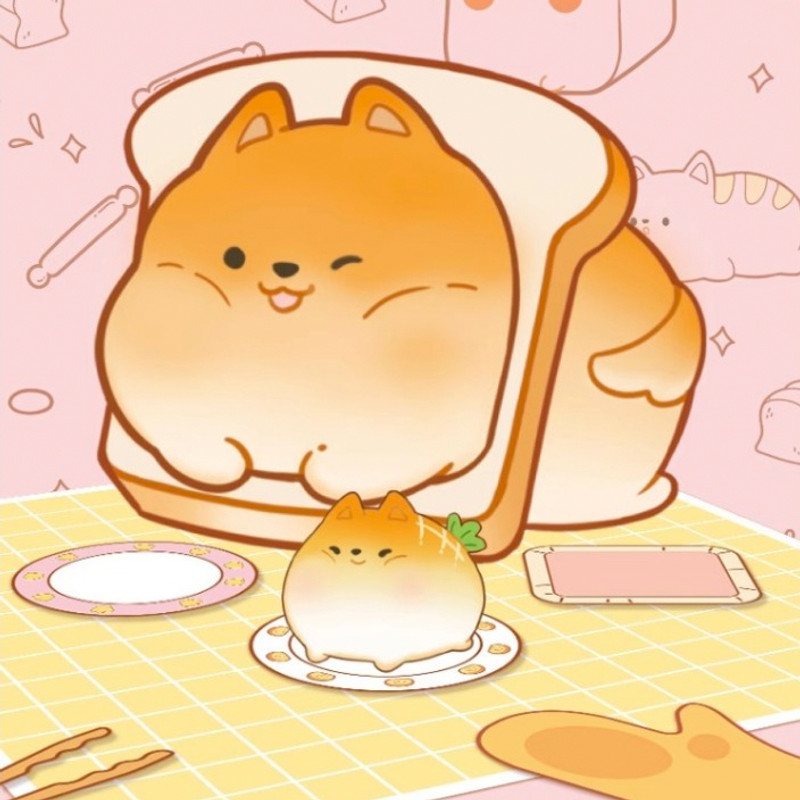 Bread Puppy Blind Box PRE-ORDER SHIPS JUN 2024