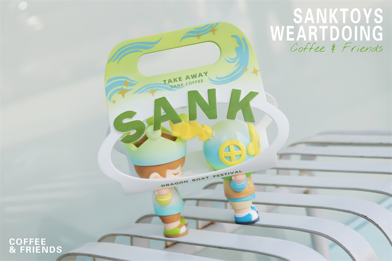 SankToys X WeArtDoing Coffee & Friends Peppermint Latte PRE-ORDER SHIPS OCT 2024