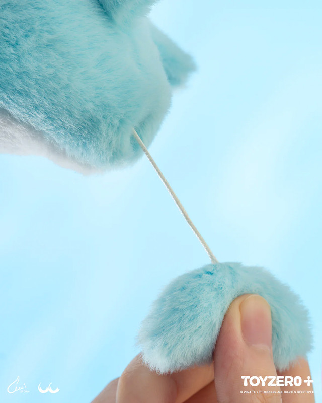 LuLu the Piggy Ocean Lulu Shark Plush Keychain