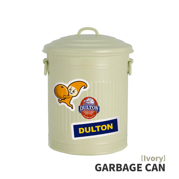 DULTON TRASHCAN DOUBLEDECKER アイボリー DULTON ONLINE SHOP | TRASH CAN DOUBLE DECKER IVORY(IVORY): ホーム用品