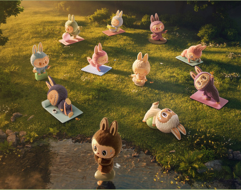 The Monsters Lazy Yoga Blind Box