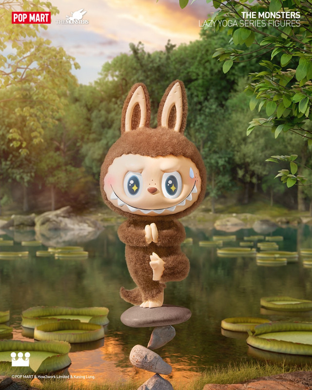 The Monsters Lazy Yoga Blind Box