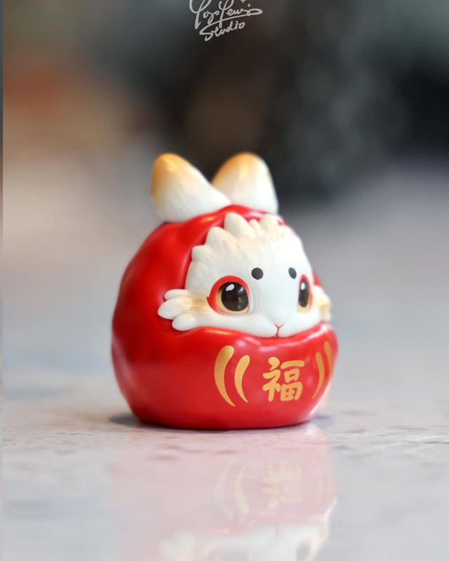 Raby Daruma Fortune by Yoyo Yeung