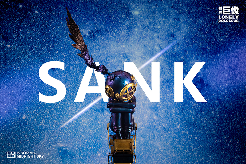 Lonely Colossus Insomnia Midnight Sky by Sank Toys PRE-ORDER SHIPS Q4 2024