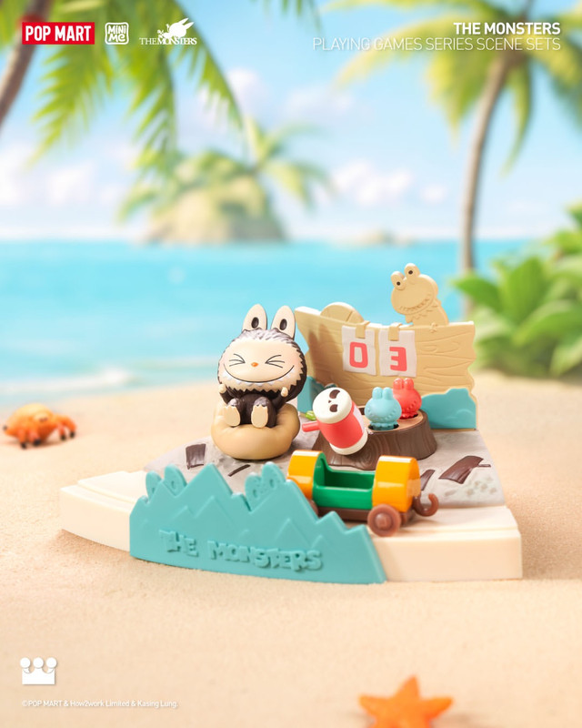 The Monsters Playing Games Scene Sets Blind Box