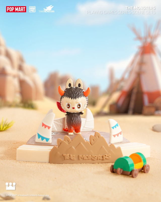 The Monsters Playing Games Scene Sets Blind Box