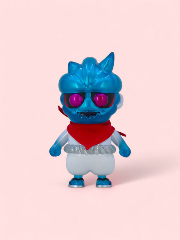 Oniki the Ninja Tribe Blue Silver by Louis Wong