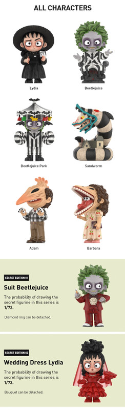Beetlejuice Series Blind Box