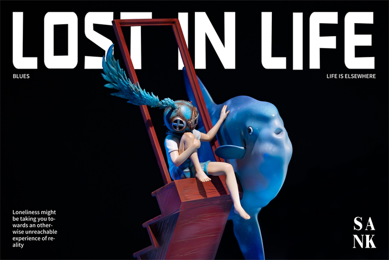 Lost in Life Life is Elsewhere Blues by Sank Toys PRE-ORDER SHIPS Q2 2025