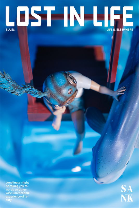 Lost in Life Life is Elsewhere Blues by Sank Toys PRE-ORDER SHIPS Q2 2025