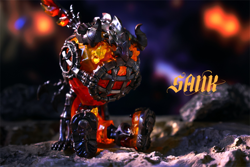 Good Night Series Shadow Guardian Blazing Armor by Sank Toys PRE-ORDER SHIPS Q1 2025