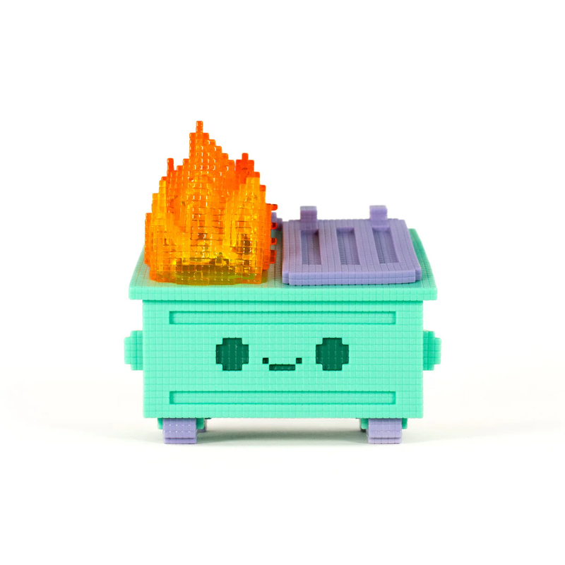 8-Bit Dumpster Fire by 100% Soft