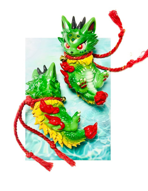 Baby Dragon Green by Genkosha