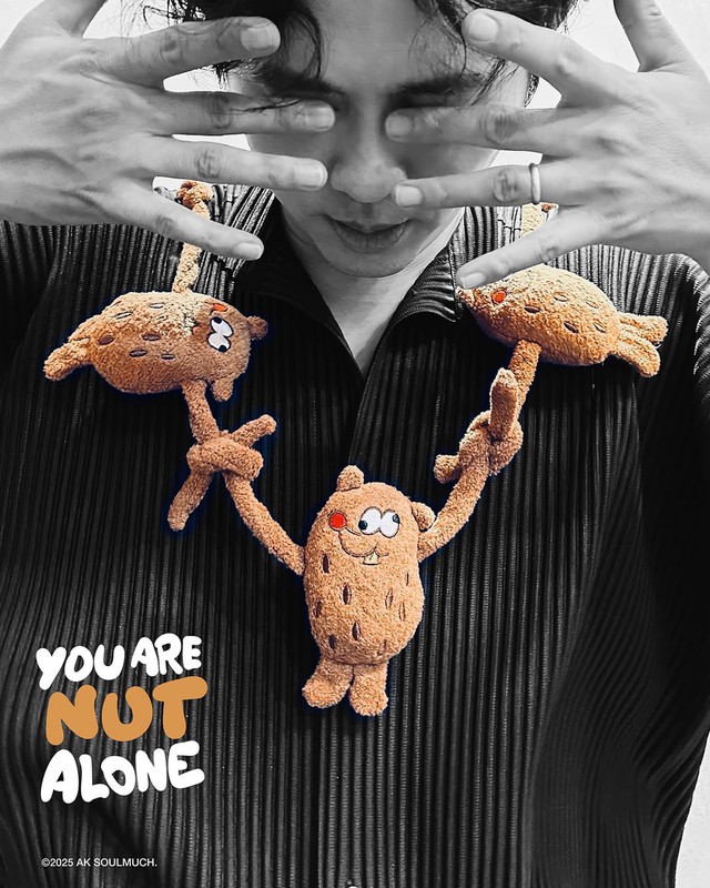 You Are NUT Alone Plush Toy by AKSOULMUCH