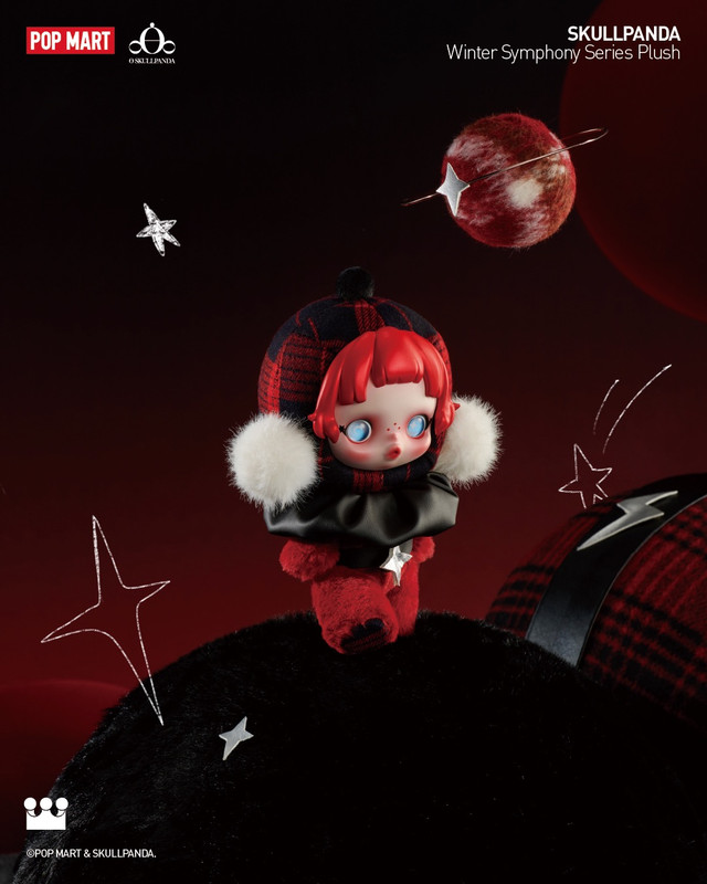 Skullpanda Winter Symphony Plush Keychain Blind Box