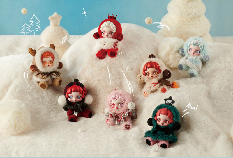 Skullpanda Winter Symphony Plush Keychain Blind Box