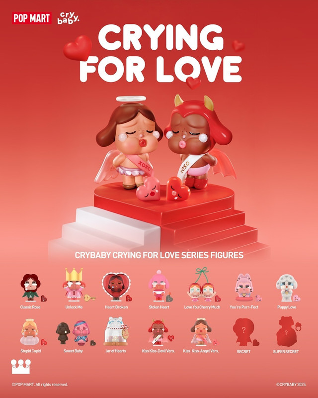 Crybaby Crying For Love Series Blind Box