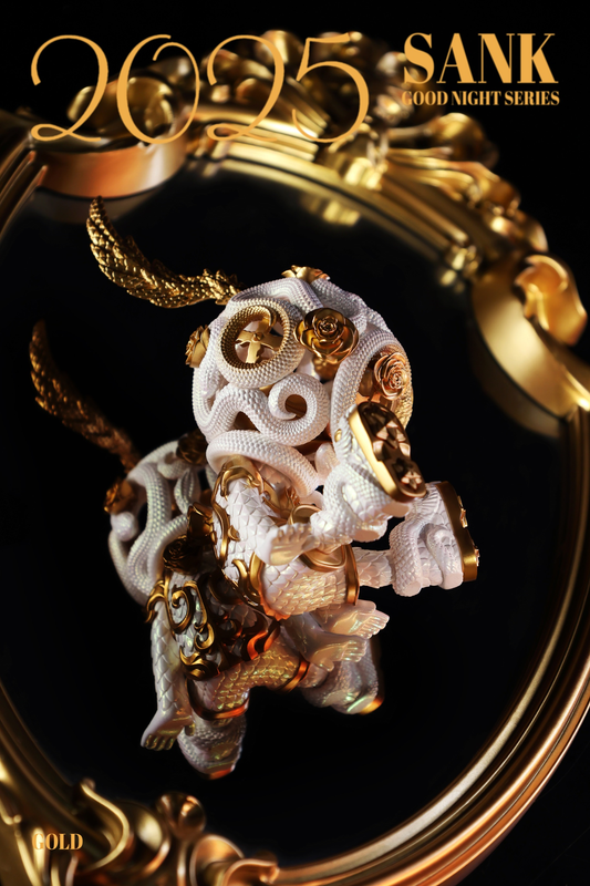 Sank Good Night Series Snake & Flowers Gold PRE-ORDER SHIPS Q2 2025