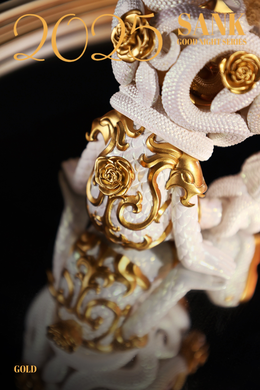 Sank Good Night Series Snake & Flowers Gold PRE-ORDER SHIPS Q2 2025
