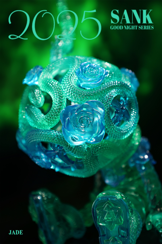 Sank Good Night Series Snake & Flowers Jade PRE-ORDER SHIPS Q2 2025