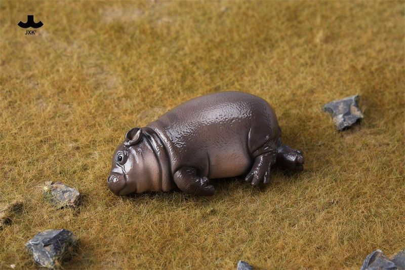 JXK-Baby Hippopotamus Figurine- MooDeng 3 PRE-ORDER SHIPS JAN 2025