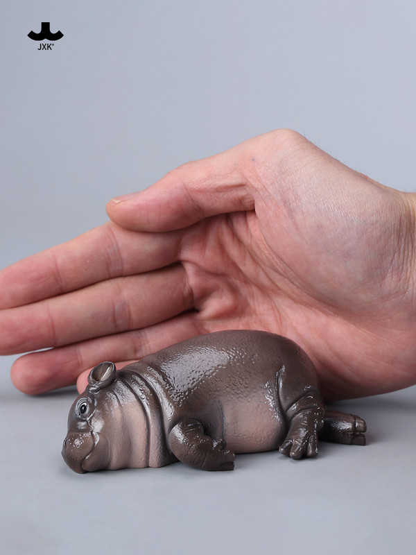 HIPPOさま ① JXK-Baby Hippopotamus Figurine- MooDeng 3 PRE-ORDER SHIPS