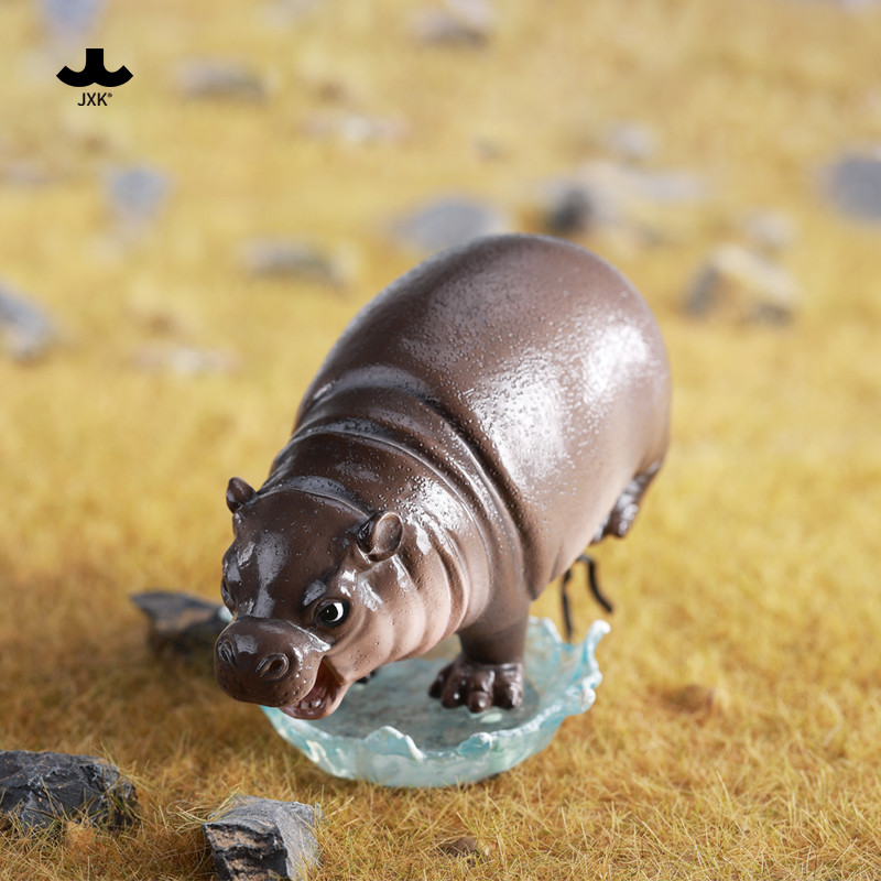 JXK Baby Hippopotamus Figurine MooDeng 4.0 PRE-ORDER SHIPS Q2 2025