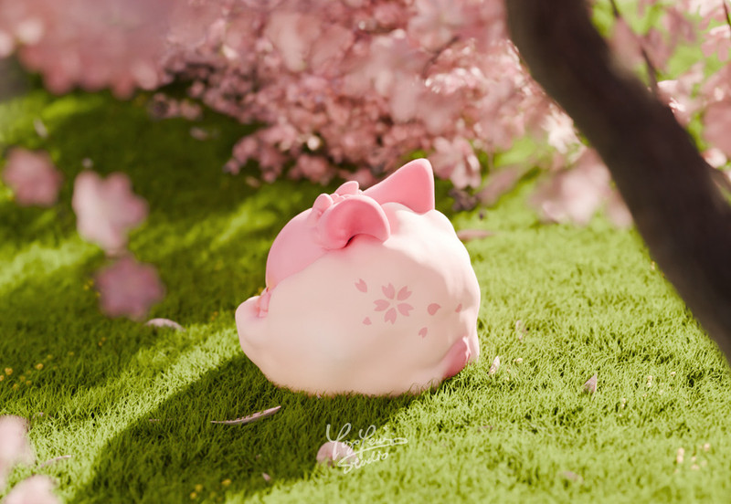 Cotton Ball Raby Sakura by Yoyo Yeung PRE-ORDER SHIPS APR 2025