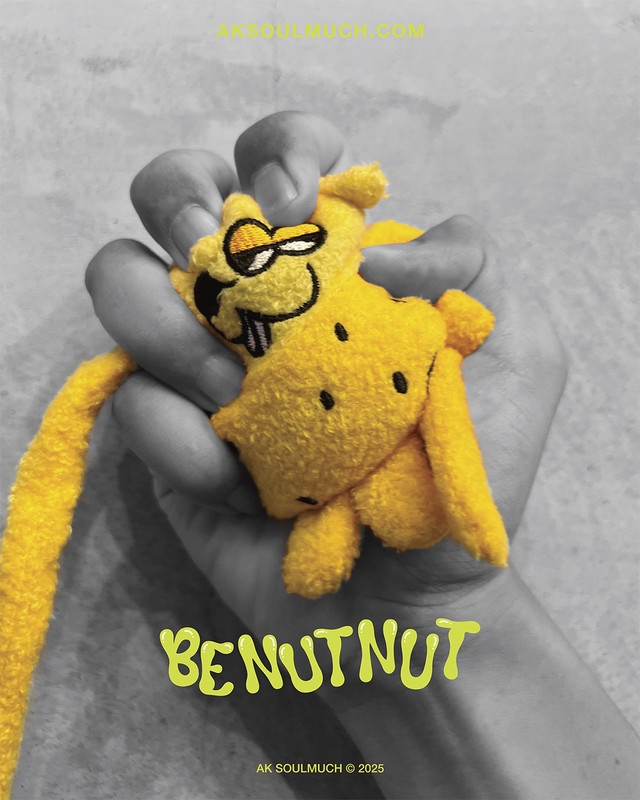 BE-NUT-NUT Plush Toy by AKSOULMUCH PRE-ORDER SHIPS JUL 2025