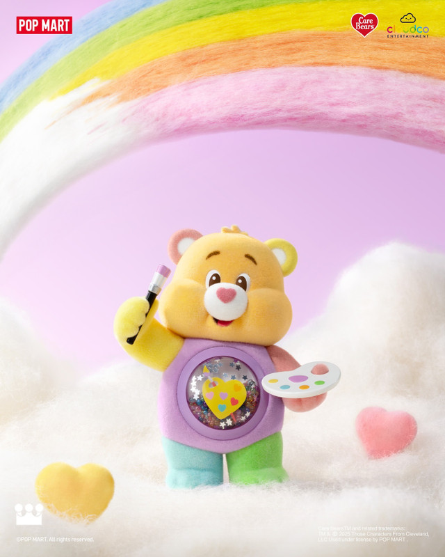 Care Bears Colorful Hugs Series Blind Box PRE-ORDER SHIPS JUL 2025