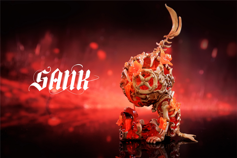 Sank Good Night Series Whale Bloom Red PRE-ORDER SHIPS Q4 2025