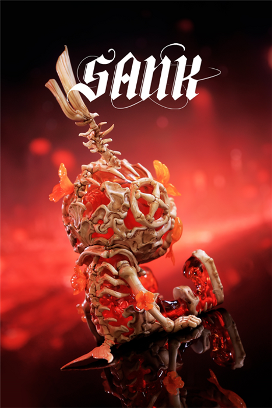 Sank Good Night Series Whale Bloom Red PRE-ORDER SHIPS Q4 2025