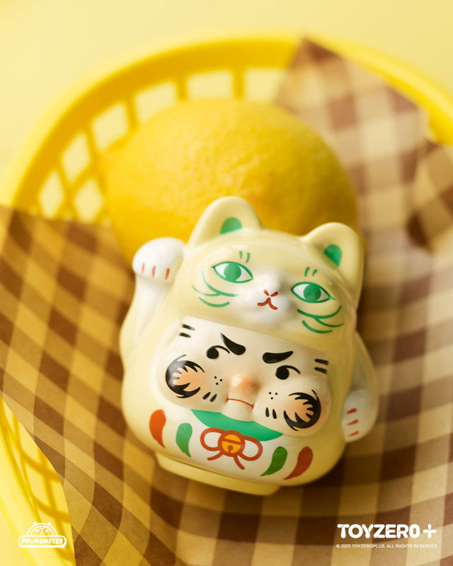 Sparkle Lucky Kitten Daruma Blind Box by PP X MONSTER