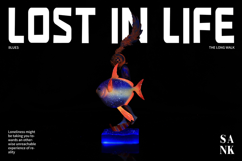 Lost in Life The Long Walk Blues by Sank Toys PRE-ORDER SHIPS Q1 2026