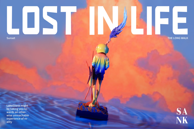 Lost in Life The Long Walk Sunset by Sank Toys PRE-ORDER SHIPS Q1 2026