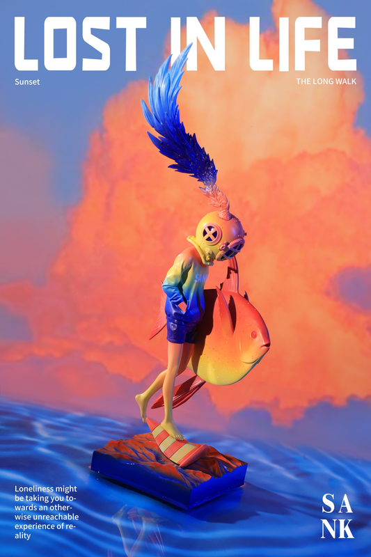 Lost in Life The Long Walk Sunset by Sank Toys PRE-ORDER SHIPS Q1 2026